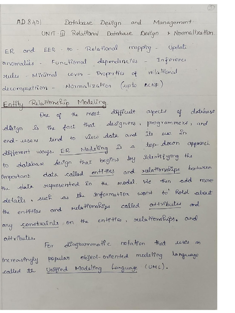 DDM Unit3 | PDF