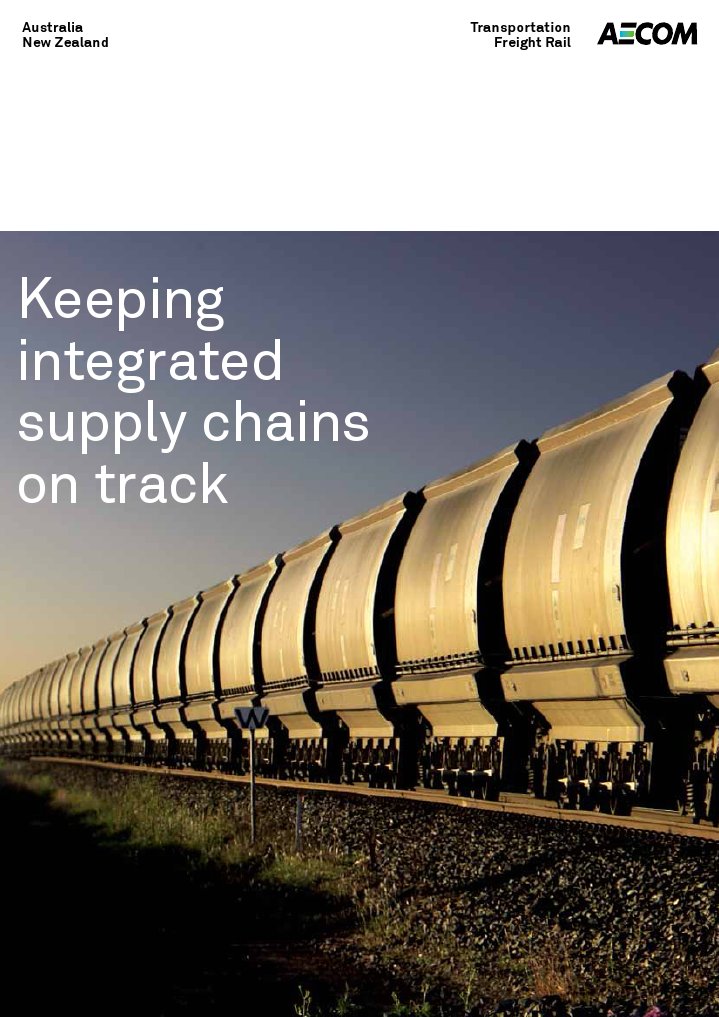Freight Rail Solutions for ANZ | PDF | Rail Transport | Rail Freight ...