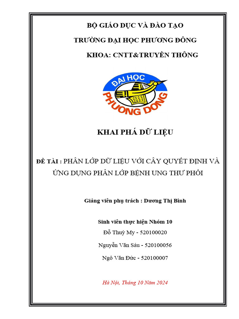 KPDL Nhom10 520100 | PDF