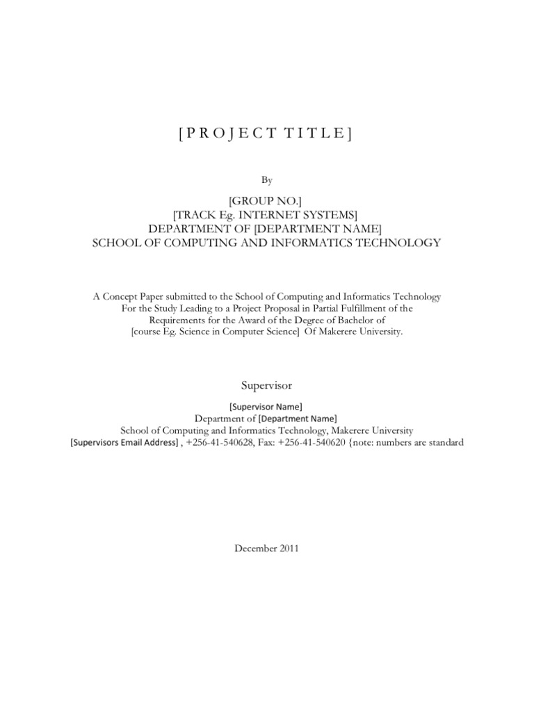 Document Template PDF