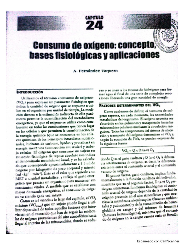 VO2 | PDF