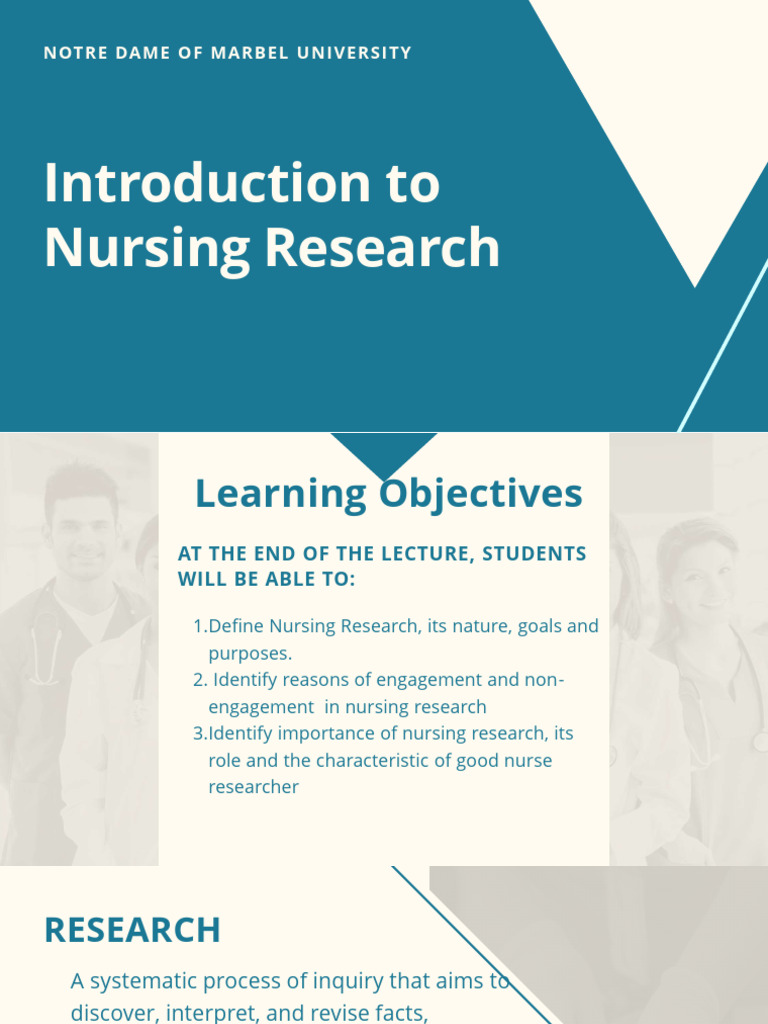 Intro To Nursing Research Pdf Nursing Health Care