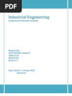 Industrial Engineering Components' Schematic Symbols