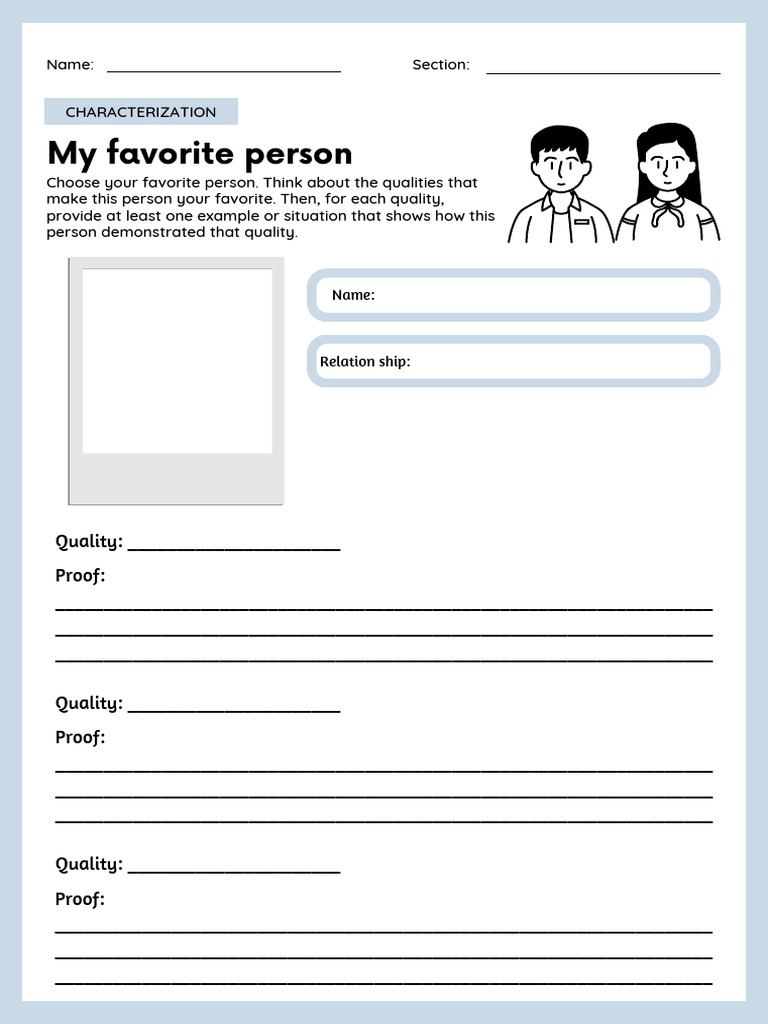 My Favorite Person | PDF