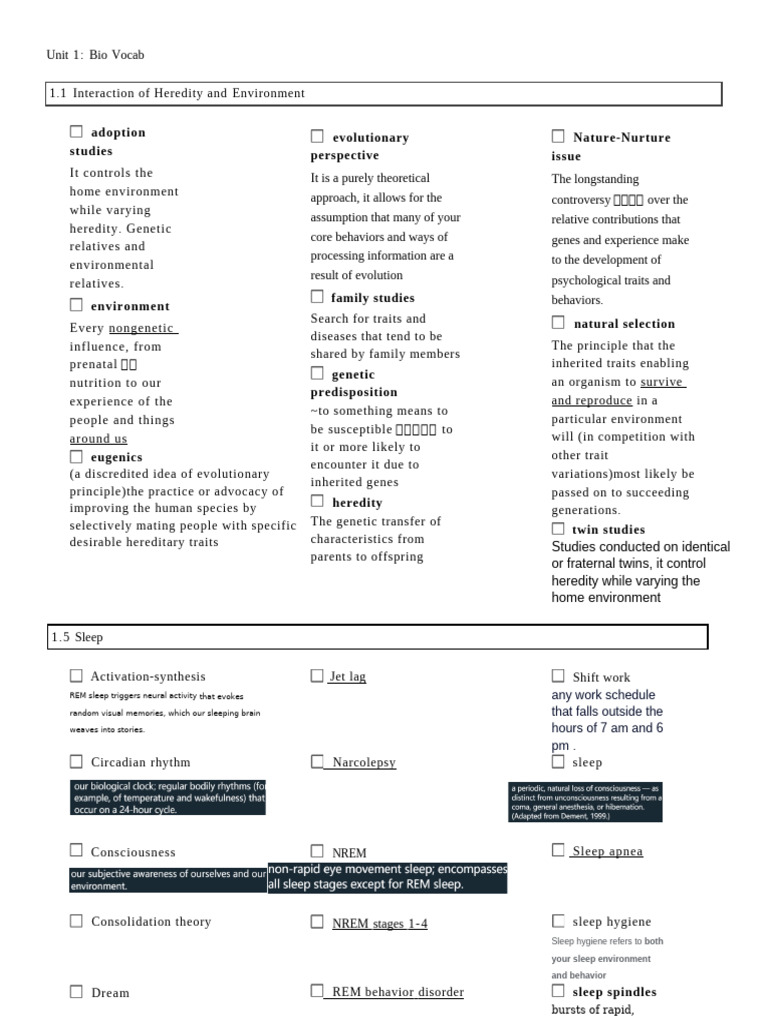 Key Concepts in Psychology and Neuroscience | PDF | Nervous System ...
