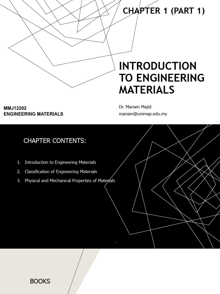 TOPIC 1 - Introduction To Engineering Materials (PART 1) | PDF ...