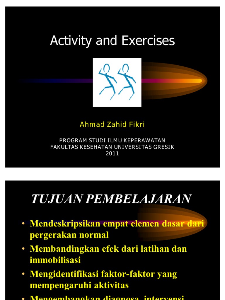 Aktivitas Dan Latihan | PDF