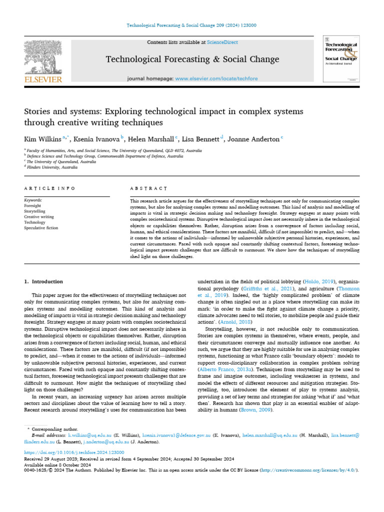 1 s2.0 S0040162524005985 Main | PDF | System | Narrative