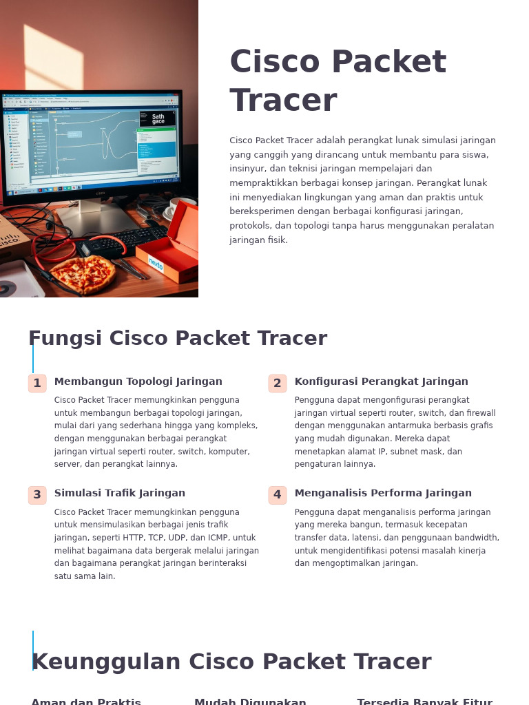 Panduan Lengkap Cisco Packet Tracer | PDF | Komputer