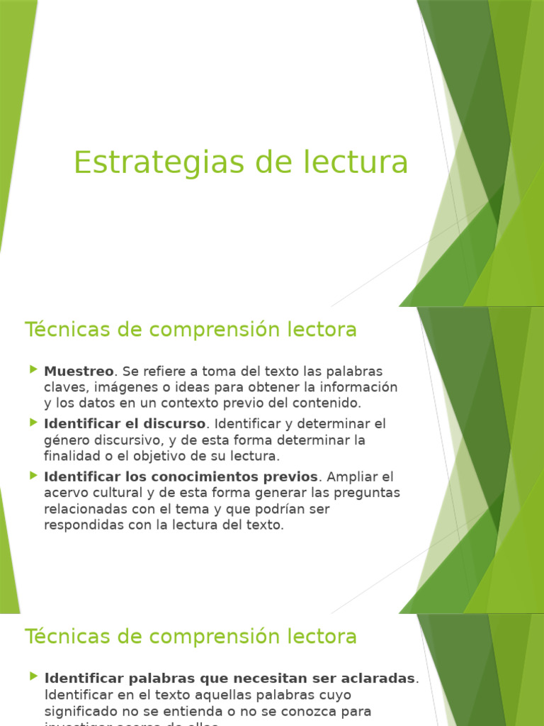 Estrategias de Lectura | PDF | Artes del lenguaje y disciplina