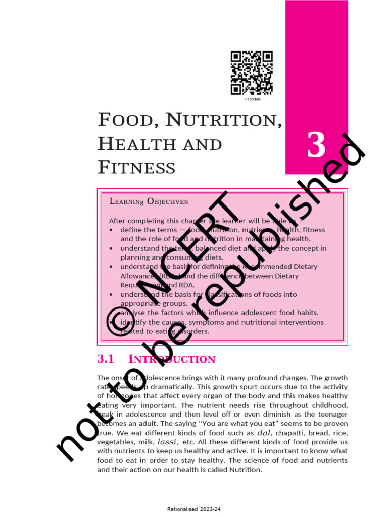 Food, Nutrition, Health and Fitness | PDF | Nutrients | Foods