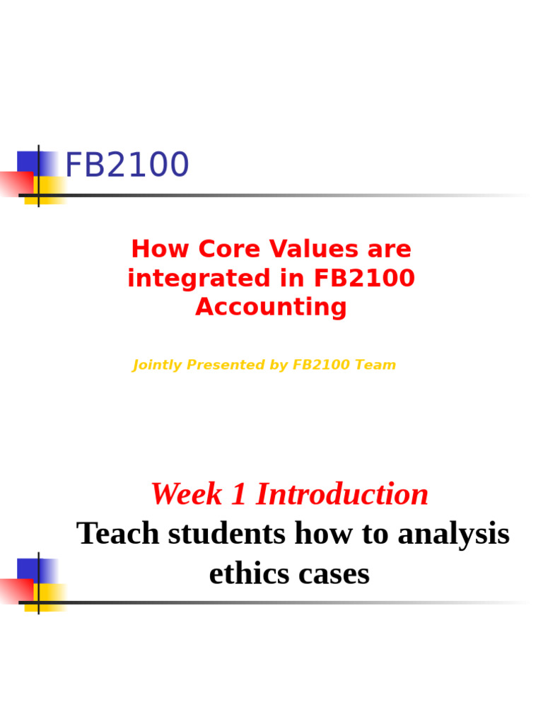 Margaret Poon - 5 FB Core Values - FB2100 Examples3 | PDF | Corporate ...