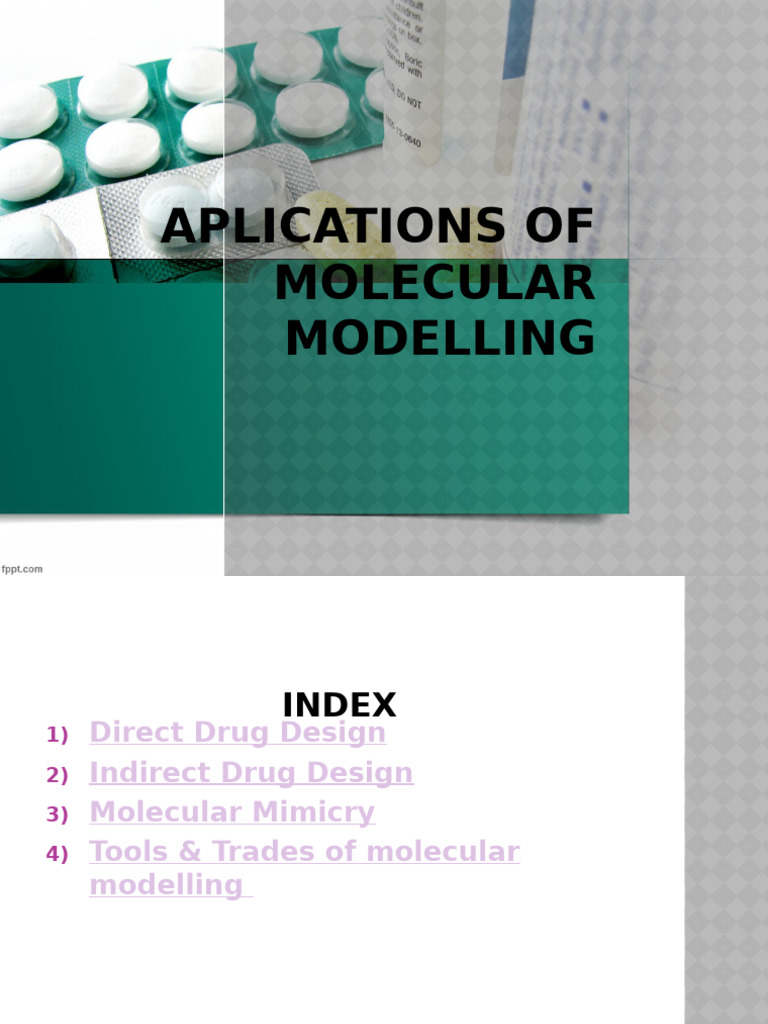 Applicationsofmolecularmodeling1 151106065509 Lva1 App6891 | PDF ...