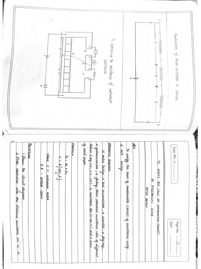Physics Practical Ex - No3 | PDF