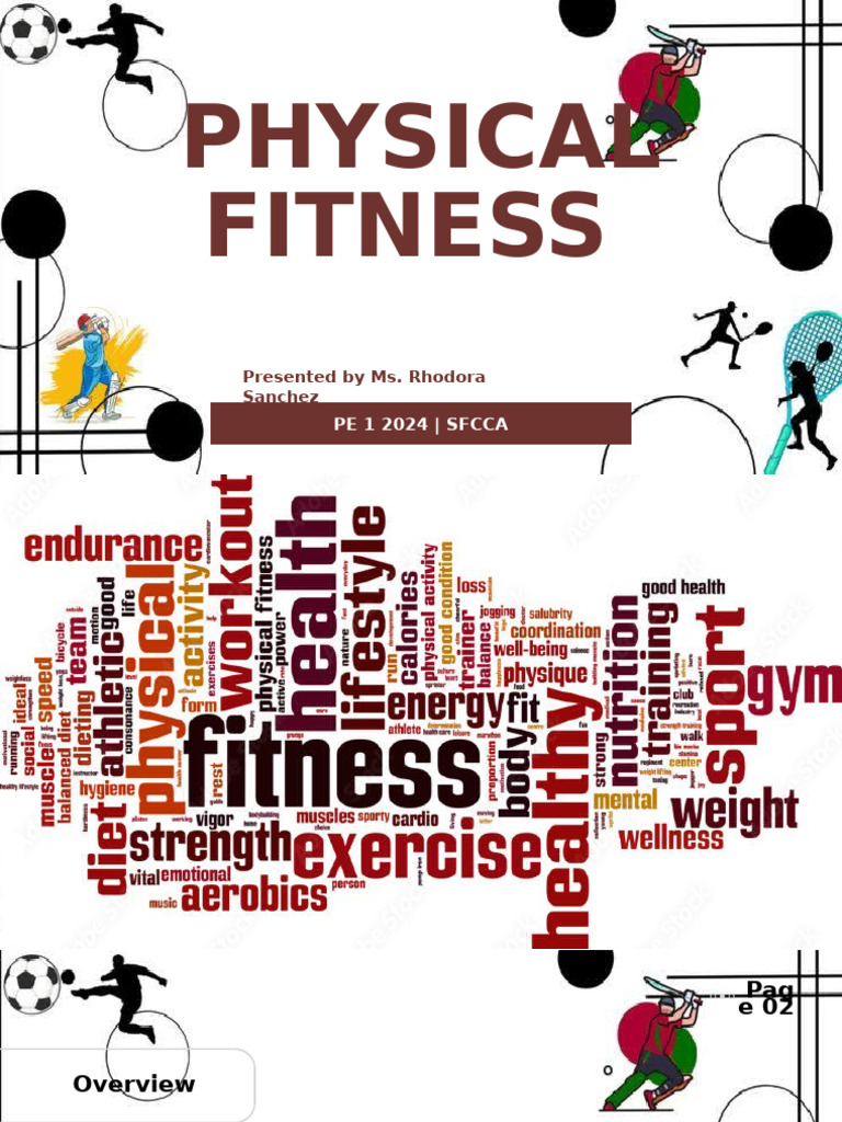 P.E 101 Physical Fitness | PDF | Adipose Tissue | Aerobic Exercise