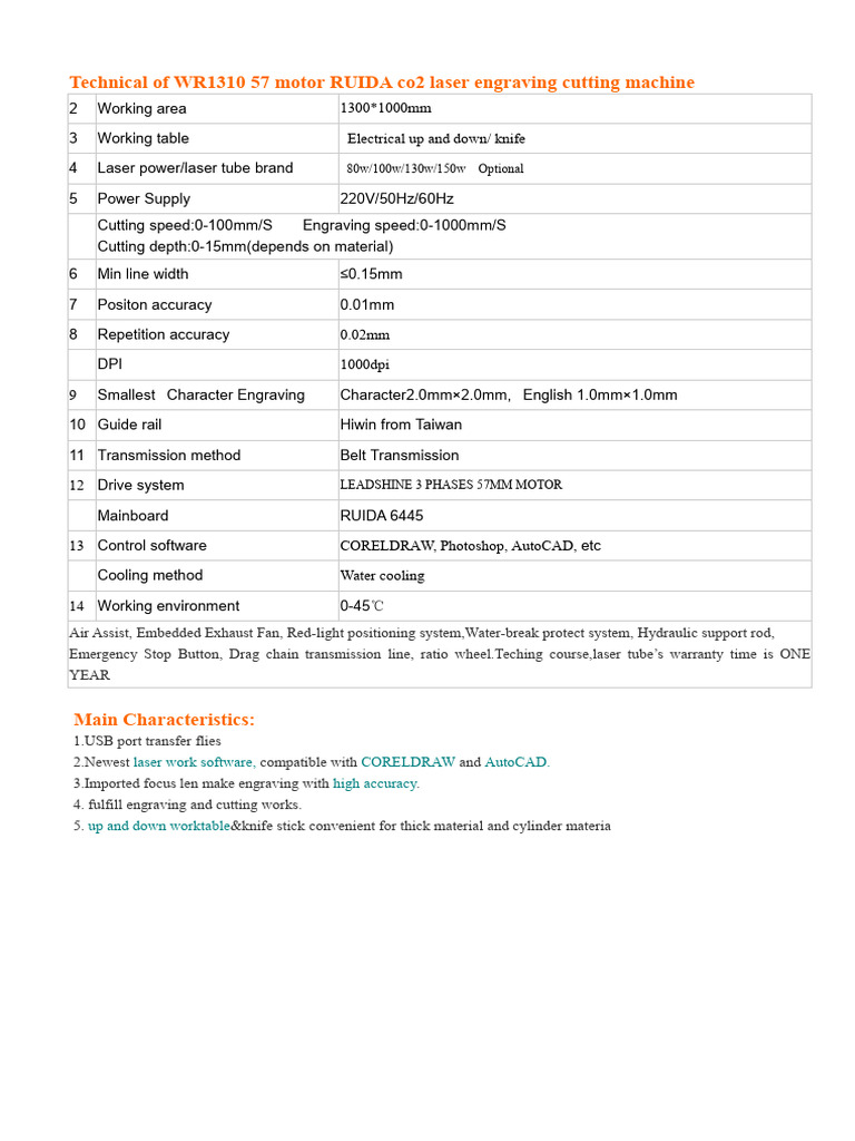 1310 -57 ruida parameter - 参数 (2024-09-18 03 - 17 - 34) | PDF | Home ...