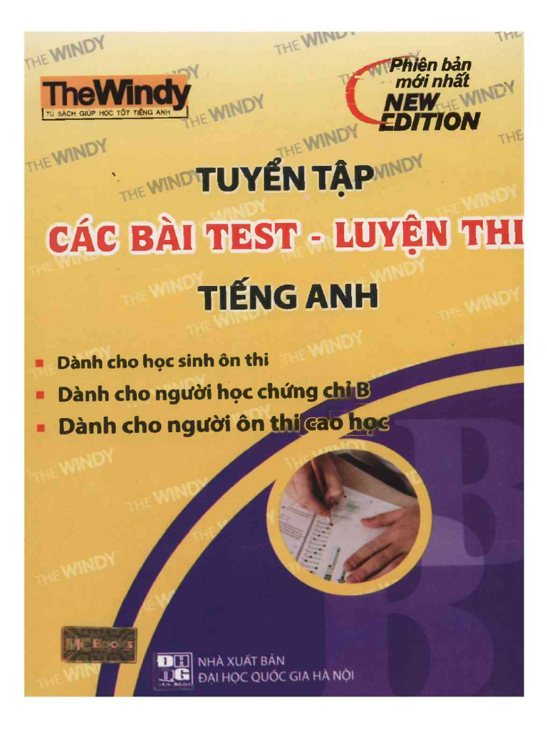 Tuyển Tập Các Bài Test Luyện Thi Tiếng Anh - content1 | PDF