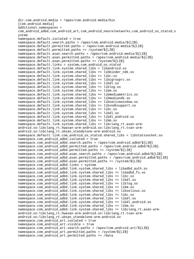 LD Config | PDF | Technology & Engineering