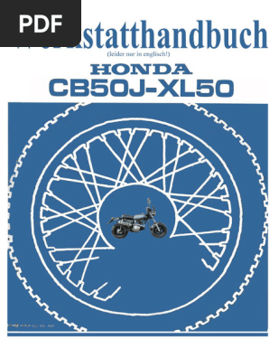 HONDA CB50 Service manual サービスマニュアル 1749403454?v=1