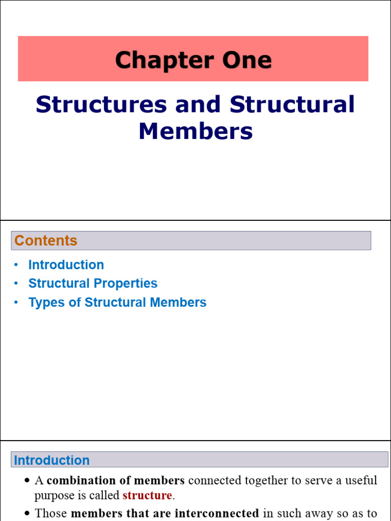 Structural Members Overview | PDF | Beam (Structure) | Buckling