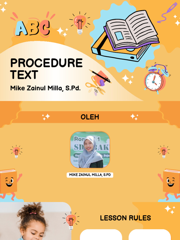 Procedure Text Learning Guide | PDF | Teaspoon