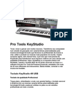 Descritivo Pro Tools KeyStudio