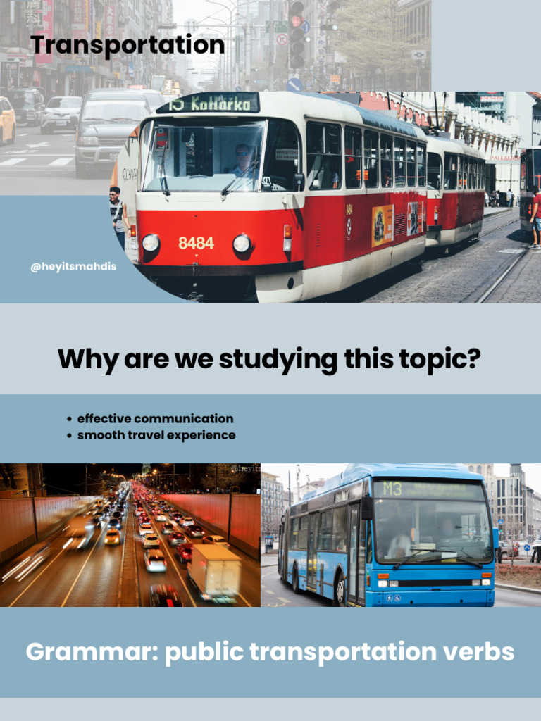 Public Transportation: Tips & Insights | PDF | Public Transport | Transport