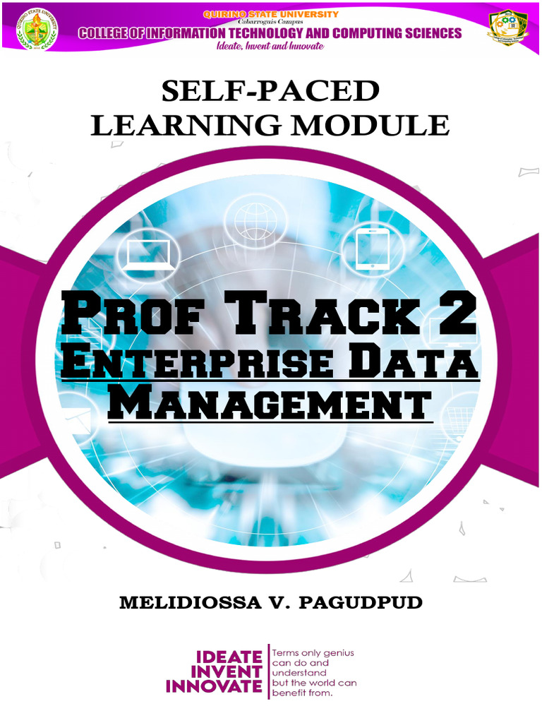 Module MIDTERM EDM | PDF | Conceptual Model | Enterprise Architecture