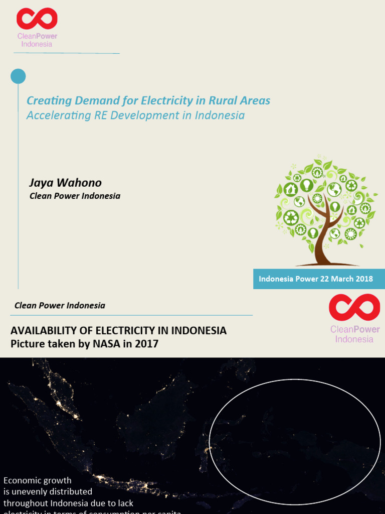 Electricity Access Solutions for Rural Indonesia | PDF | Renewable ...