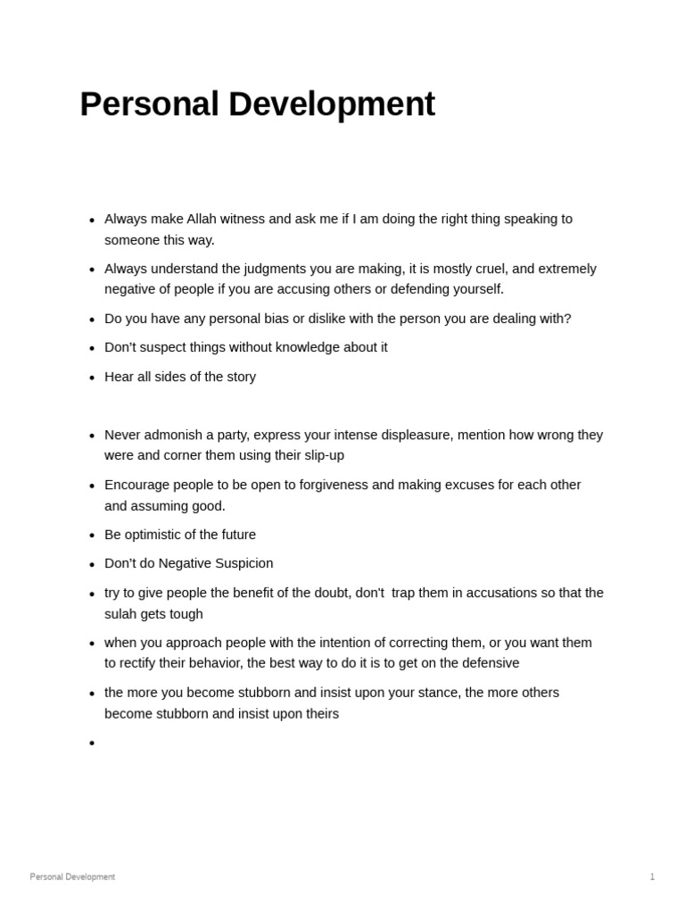Personal Development: Cultivating Forgiveness | PDF | Career & Growth ...