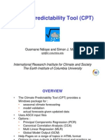 Climate Predictability Tool (CPT) : Ousmane Ndiaye and Simon J. Mason