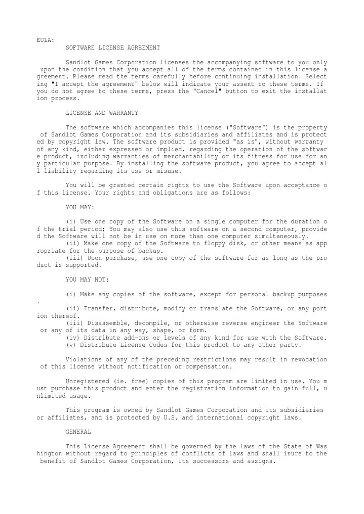EULA | PDF | Law