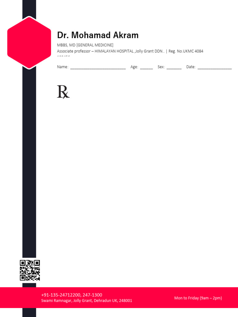Prescription Template | PDF