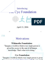 The Cyc Foundation: Introducing
