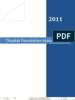 Thaakat Annual Report 2011