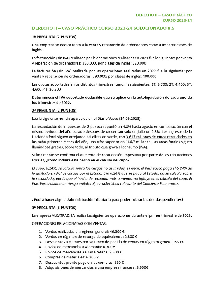 IVA y Declaraciones Fiscales 2023 | PDF | Impuestos | Finanzas del gobierno