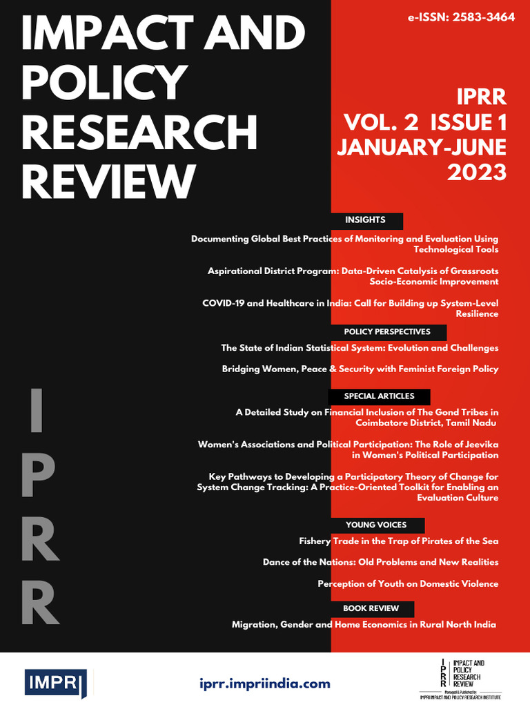 IPRR V2I1 Jan June 2023 Full Issue | PDF | Artificial Intelligence ...