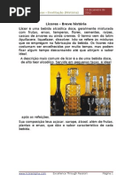 Licores -Ervas -Destilação (Breve História)