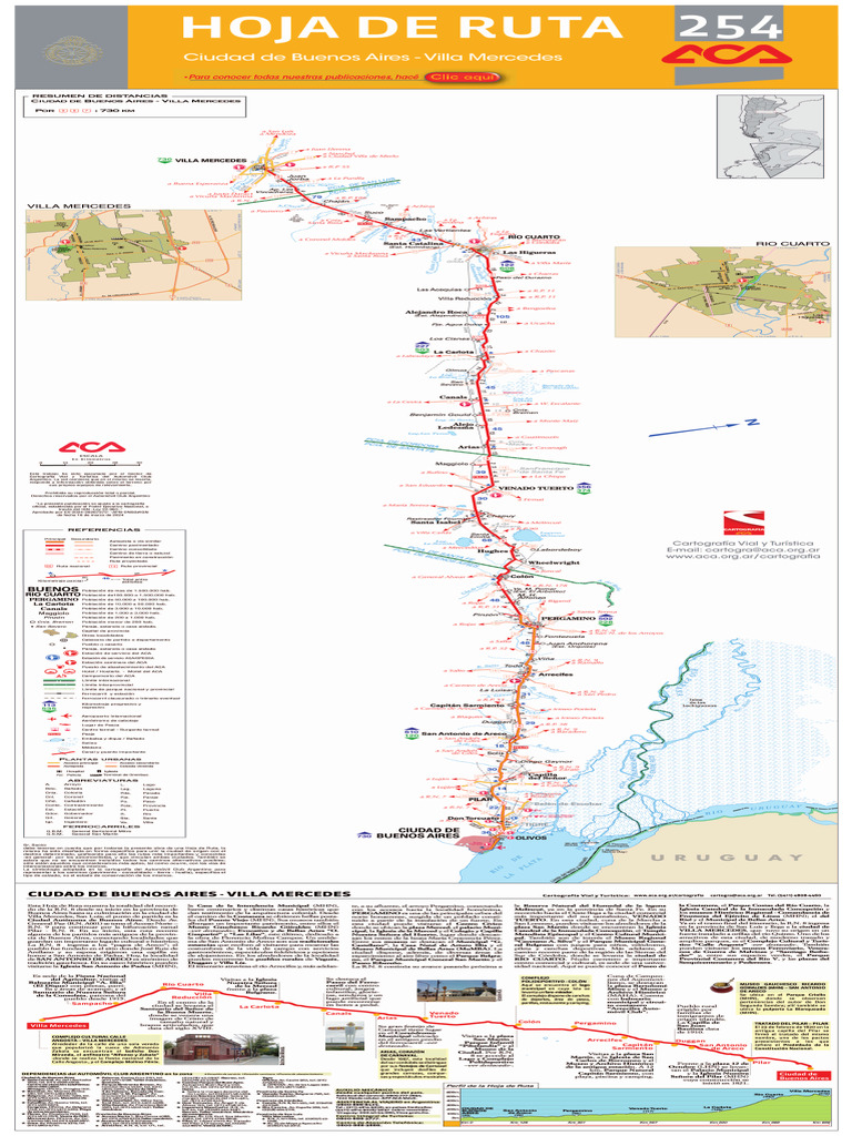 Hoja Ruta 254 ACA | PDF