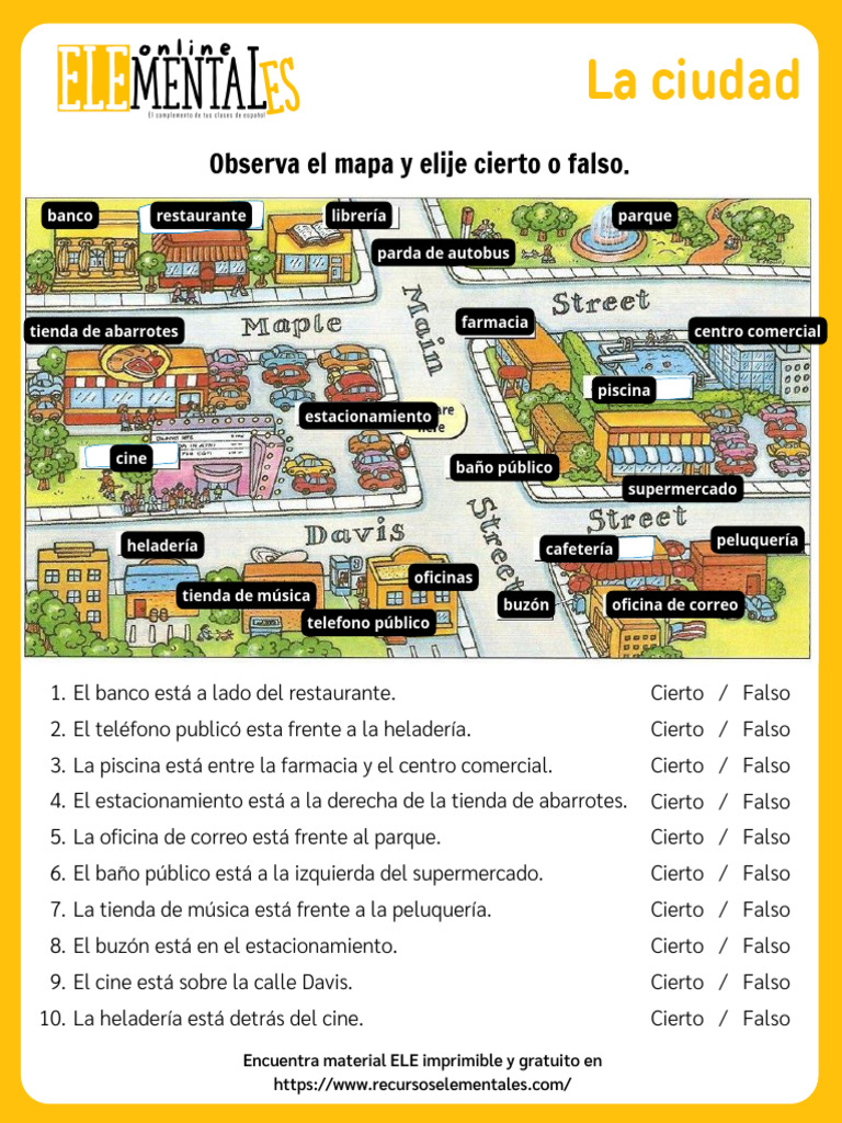 Ele Online Ubicacion Lugares | PDF, image size:768x1024