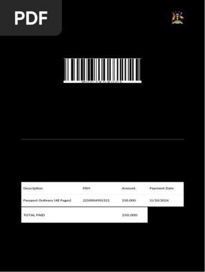 Passport Appointment