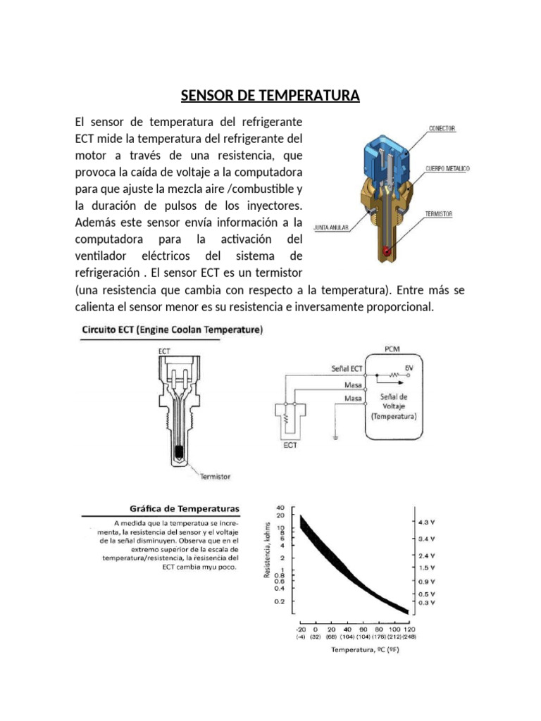 Sensor de Temperatura | PDF