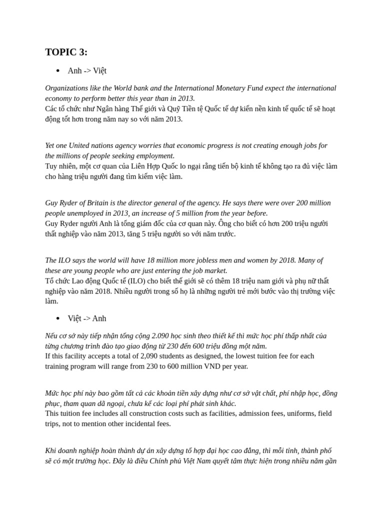 Topic 3 | PDF