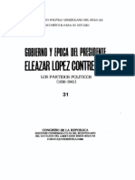 Tomo 31. Gobierno y época del presidente Eleazar López Contreras