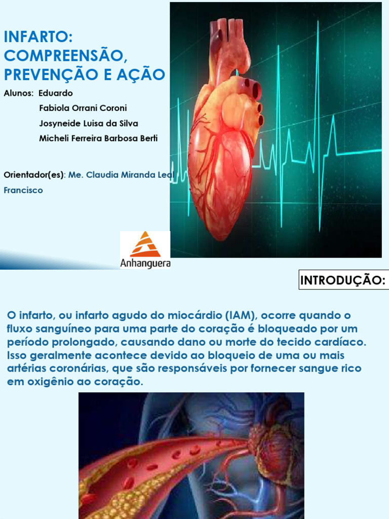 Infarto: Sintomas, Riscos e Prevenção | PDF | Infarto do Miocárdio ...