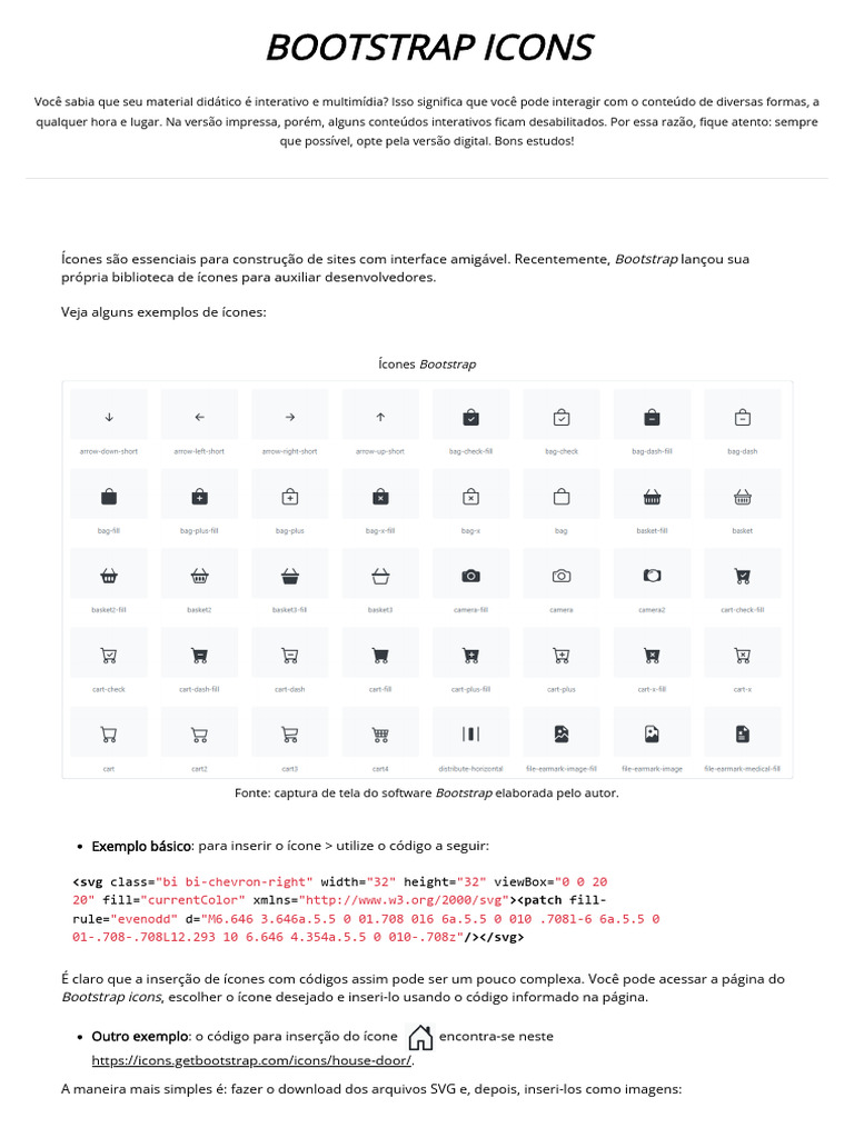 BOOTSTRAP ICONS | PDF