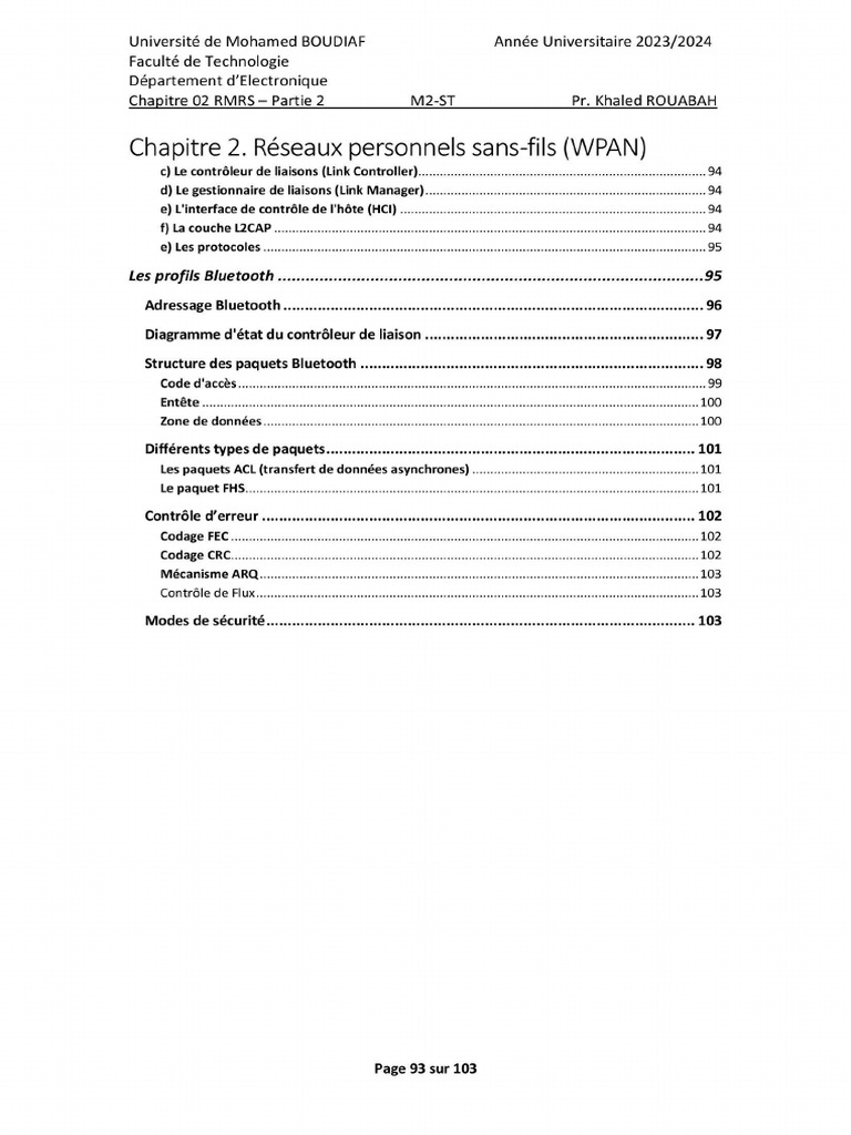Chapitre II - Partie 2 | PDF