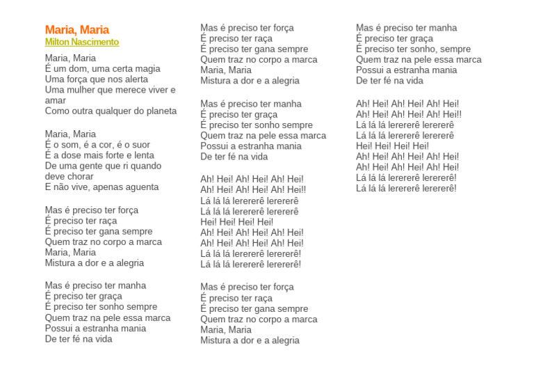 Letra de 