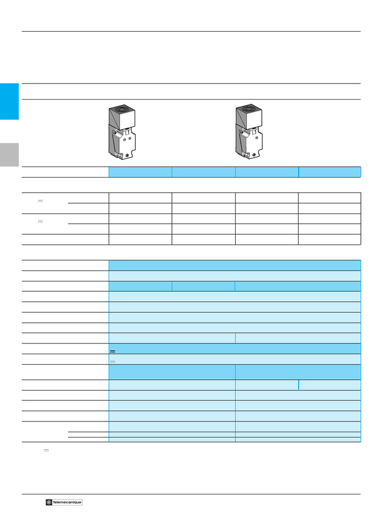 XS7 and XS8 Inductive Sensors Overview | PDF | Bipolar Junction ...
