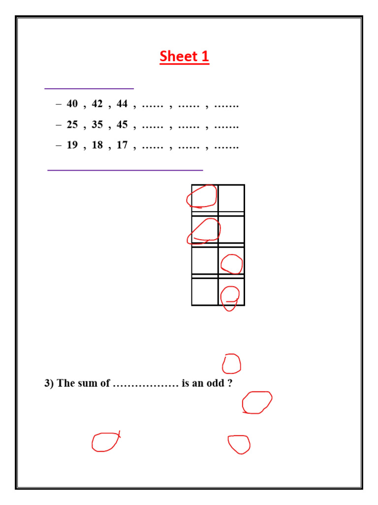 Sheet 5 | PDF | Métodos e Materiais de Ensino | Ciências e Matemática